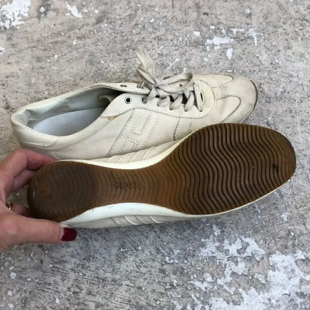 Hogan’s   leather sneakers